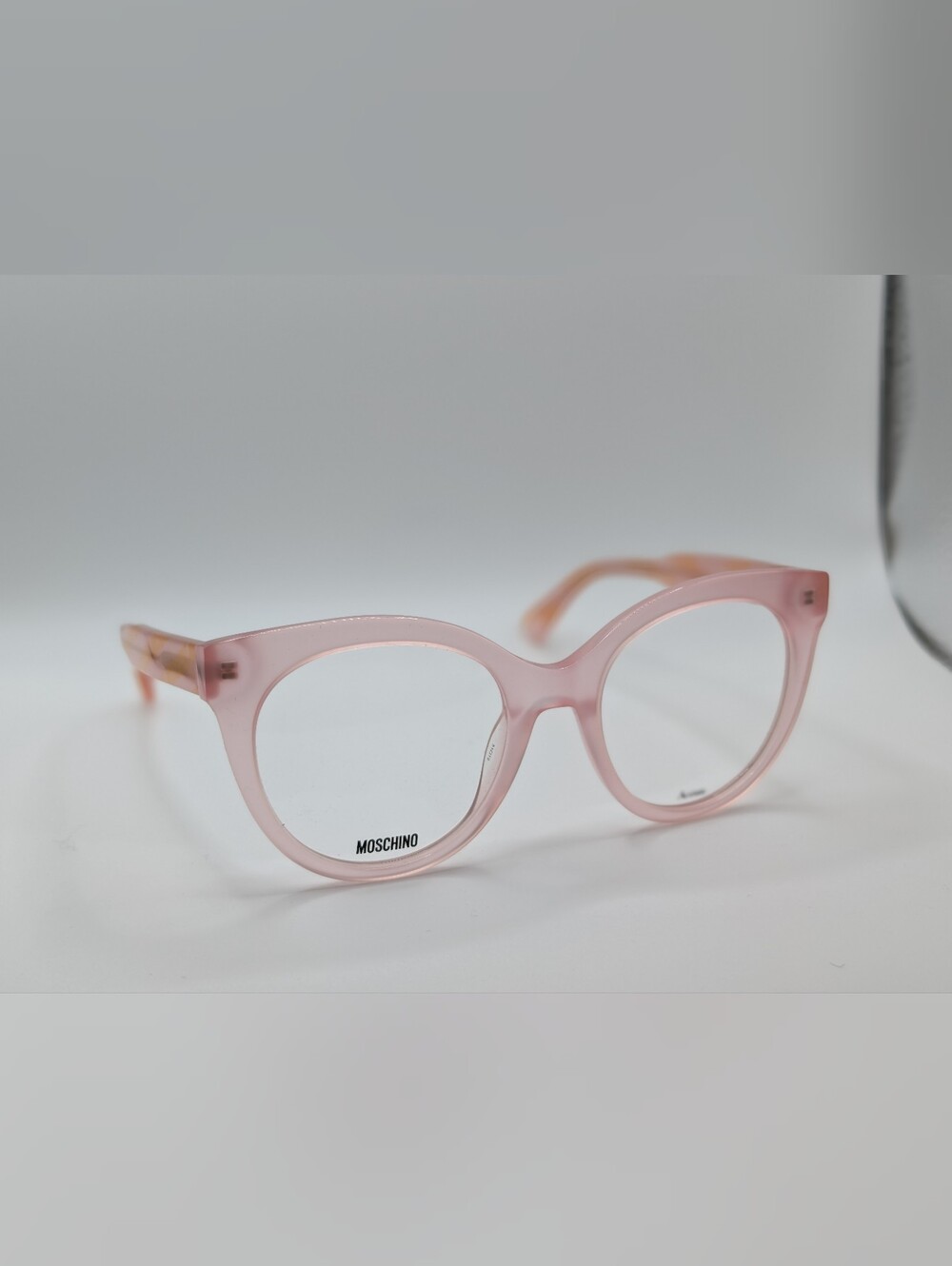 Moschino Pink Acetate Cat Eye Eyeglasses Frames MOS513 35J NEW